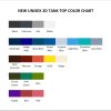 tank top color chart - Angry Birds