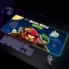 kf S12f1b9fa80b14ccfbb5ac910df588f46q A ANGRY B BIRDS Mousepad XXL RGB Gaming Mouse Pads HD Black Gamer Accessories Large LED - Angry Birds