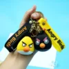 kf S7ae03eb17c8e419f9a011a79e0d9f771w New Angry Birds cartoon personality anime movie character keychain holiday gift creative cute kawaii couple backpack - Angry Birds