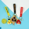 kf S8036638205e841eaa9500109f8c2c2e5g New Angry Birds cartoon personality anime movie character keychain holiday gift creative cute kawaii couple backpack - Angry Birds